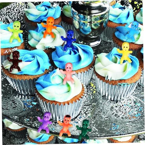 ZUNOXAZ 100 Stück Mini Babyfiguren aus Kunststoff Bunte Kleine Babypuppen für Kindergeburtstag Partydeko Vielseitige Babyparty Mitgebsel für Jungen und Mädchen ZUNOXAZ 100 Stück Mini Babyfiguren aus Kunststoff Bunte Kleine Babypuppen für Kindergeburtstag Partydeko Vielseitige Babyparty Mitgebsel für Jungen und Mädchen von ZUNOXAZ