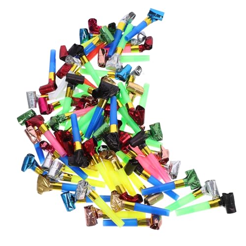 ZUNOXAZ 100 Stück Partytröten Lustige Noisemaker für Geburtstagsfeiern und Festivals Bunte Partybläser als Mitgebsel und Fanartikel zum Anfeuern von Hochzeiten Kinderfesten und Jubiläen ZUNOXAZ 100 Stück Partytröten Lustige Noisemaker für Geburtstagsfeiern und Festivals Bunte Partybläser als Mitgebsel und Fanartikel zum Anfeuern von Hochzeiten Kinderfesten und Jubiläen von ZUNOXAZ