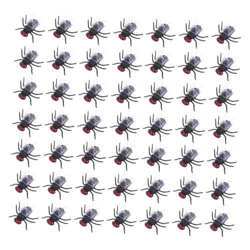 ZUNOXAZ 100 Stück Realistische Künstliche Fliegen Party Prank Props Für Halloween Und Familienfeiern Spaßige Scherzartikel Simulierte Insekten Für Lustige Streiche ZUNOXAZ 100 Stück Realistische Künstliche Fliegen Party Prank Props Für Halloween Und Familienfeiern Spaßige Scherzartikel Simulierte Insekten Für Lustige Streiche von ZUNOXAZ