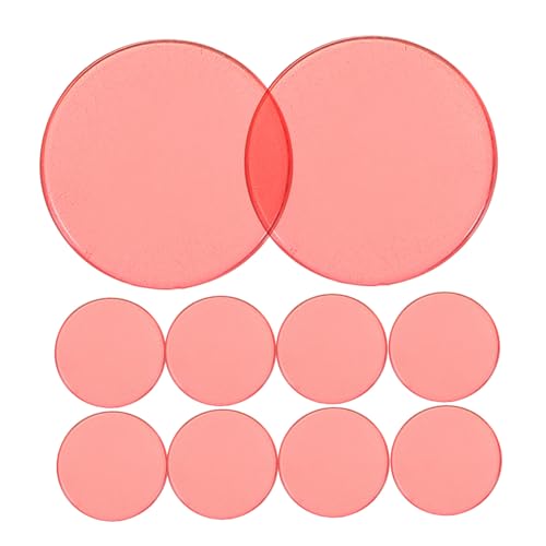 ZUNOXAZ 100 Stück Transparente Bingo Chips für Spiele und Lernhilfen für Frühe Bildung Praktische Spielmarken für Brettspiele und Mathezählungen ZUNOXAZ 100 Stück Transparente Bingo Chips für Spiele und Lernhilfen für Frühe Bildung Praktische Spielmarken für Brettspiele und Mathezählungen von ZUNOXAZ