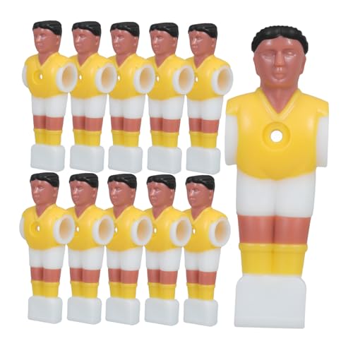 ZUNOXAZ 11 Stück Teiliges Foosball Ersatzspieler Robustem Kunststoff Standardgroße Tischfußballfiguren mit Klarer Farbgebung Verschleißfest und Handschonend Passend für Gängige ZUNOXAZ 11 Stück Teiliges Foosball Ersatzspieler Robustem Kunststoff Standardgroße Tischfußballfiguren mit Klarer Farbgebung Verschleißfest und Handschonend Passend für Gängige von ZUNOXAZ
