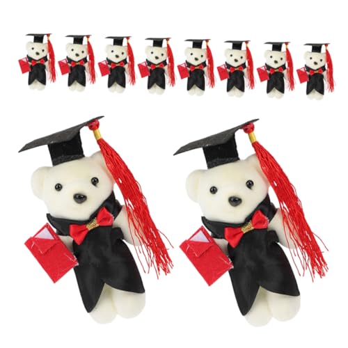 ZUNOXAZ 12 Stück Puppenstrauß Material Plüsch Abschlussbär Abschlusssaison Plüschtier Abschluss Kuscheltiere Abschlusspuppe Abschlussbär Abschluss Kuscheltier Bär Kunststoff ZUNOXAZ 12 Stück Puppenstrauß Material Plüsch Abschlussbär Abschlusssaison Plüschtier Abschluss Kuscheltiere Abschlusspuppe Abschlussbär Abschluss Kuscheltier Bär Kunststoff von ZUNOXAZ