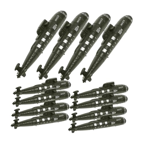 ZUNOXAZ 12 Stück Teiliges Boot Modell Detailgetreue Sandtisch Dekoration und Robustes Kunststoffmaterial Kreative Submarine Figuren für Sammler ZUNOXAZ 12 Stück Teiliges Boot Modell Detailgetreue Sandtisch Dekoration und Robustes Kunststoffmaterial Kreative Submarine Figuren für Sammler von ZUNOXAZ