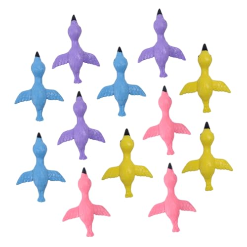 ZUNOXAZ 12 Stück Teiliges Flamingo Fingerspielzeug Bunte Lustige Fingerkatapult Spielzeuge für Schadstofffrei Waschbar als Partygeschenk und Stressabbau ZUNOXAZ 12 Stück Teiliges Flamingo Fingerspielzeug Bunte Lustige Fingerkatapult Spielzeuge für Schadstofffrei Waschbar als Partygeschenk und Stressabbau von ZUNOXAZ