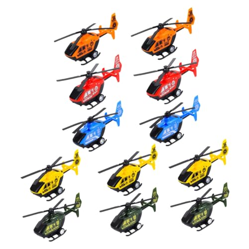 ZUNOXAZ 12 Stück Teiliges Inertial Hubschrauber Spielzeugset für Batteriefrei mit Rückziehfunktion Realistische Mini Helikopter aus Hautfreundlichem Material Fördert Zufällige Farbe ZUNOXAZ 12 Stück Teiliges Inertial Hubschrauber Spielzeugset für Batteriefrei mit Rückziehfunktion Realistische Mini Helikopter aus Hautfreundlichem Material Fördert Zufällige Farbe von ZUNOXAZ
