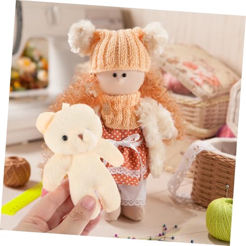 ZUNOXAZ 12 Stück Teiliges Mini bären Robustem Material Multifunktionale Dekorative Figuren als Tragbarer Anhänger und Wohnaccessoire Einfach zu Befestigen als Geschenk für Freunde und von ZUNOXAZ