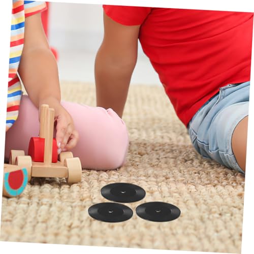 ZUNOXAZ 12 Stück Teiliges Miniatur Schallplatten Modell Puppenhaus Dekoration Stabile Kunststoff Mini Schallplatten mit Glatter Oberfläche Detailreiche Mini Haus Accessoires für von ZUNOXAZ