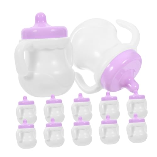 ZUNOXAZ 12 Stück Teiliges Puppen Milchflaschen Realistische Fütterungszubehör für Puppenhaus Langlebig und Farbenfroh für Rollenspiele und Kreative Kinderaktivitäten ZUNOXAZ 12 Stück Teiliges Puppen Milchflaschen Realistische Fütterungszubehör für Puppenhaus Langlebig und Farbenfroh für Rollenspiele und Kreative Kinderaktivitäten von ZUNOXAZ