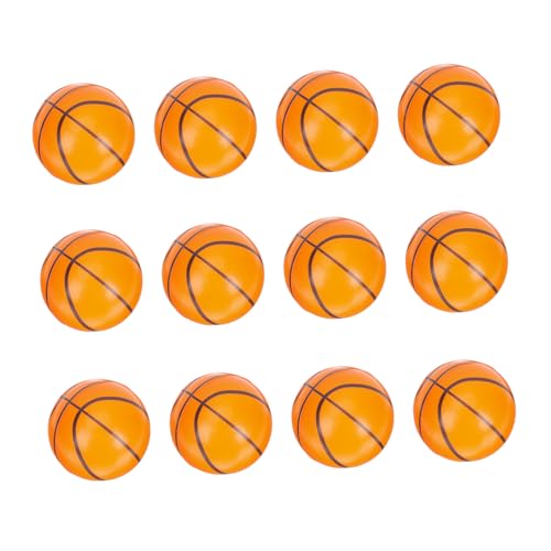 ZUNOXAZ 12 Stück Teiliges Stress Entlastungsset Basketball Quetschbälle aus Hochwertigem PU Schaum Langlebig und Formbeständig für Schüler und Büro Handlich und Leicht für Spiel und ZUNOXAZ 12 Stück Teiliges Stress Entlastungsset Basketball Quetschbälle aus Hochwertigem PU Schaum Langlebig und Formbeständig für Schüler und Büro Handlich und Leicht für Spiel und von ZUNOXAZ