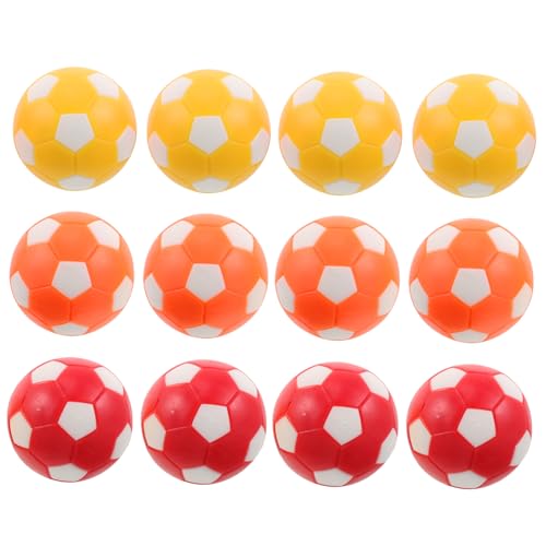 ZUNOXAZ 12 Stück Teiliges Tischfußball Bälle Mini Kickerbälle aus Langlebigem Material Glatte Oberfläche für Schnelles Spiel Passend für Tischkicker und Tischfußball Spiele ZUNOXAZ 12 Stück Teiliges Tischfußball Bälle Mini Kickerbälle aus Langlebigem Material Glatte Oberfläche für Schnelles Spiel Passend für Tischkicker und Tischfußball Spiele von ZUNOXAZ