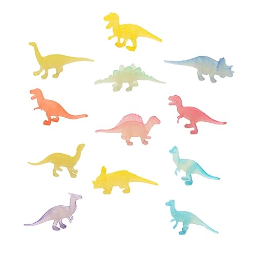 ZUNOXAZ 12Stücke Leuchtende Dinosaurier Modelle Spannendes für Umweltfreundliches Fördert Kreativität für Dekoration ZUNOXAZ 12Stücke Leuchtende Dinosaurier Modelle Spannendes für Umweltfreundliches Fördert Kreativität für Dekoration von ZUNOXAZ
