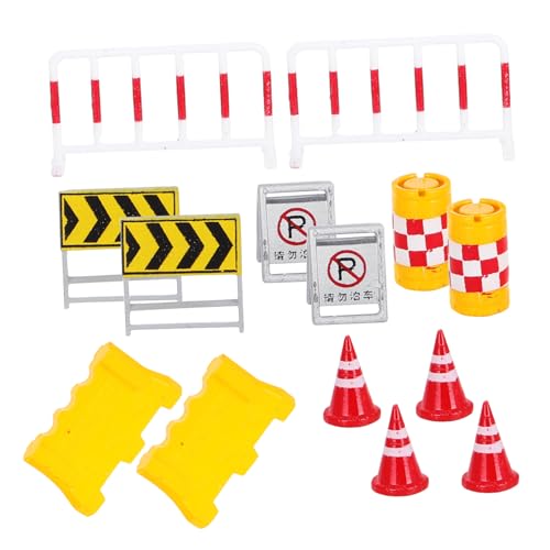 ZUNOXAZ 14 Stck Modell pylonen und Stoppschilder für Kreative DIY sandkasten dioramen und Modellbau ZUNOXAZ 14 Stck Modell pylonen und Stoppschilder für Kreative DIY sandkasten dioramen und Modellbau von ZUNOXAZ