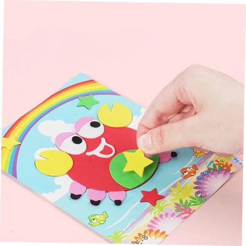 ZUNOXAZ 15 Stück Teiliges Eva Sticker für Kleinkinder Kinderfreundliche DIY Handcraft Aufkleber aus Sicherem Eva Material Einfach zu Kleben Entfernen Geeignet für Kinderzimmer Schule ZUNOXAZ 15 Stück Teiliges Eva Sticker für Kleinkinder Kinderfreundliche DIY Handcraft Aufkleber aus Sicherem Eva Material Einfach zu Kleben Entfernen Geeignet für Kinderzimmer Schule von ZUNOXAZ