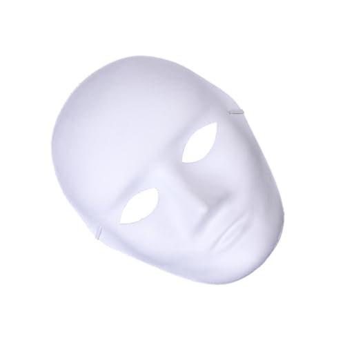 ZUNOXAZ 15 Stück Teiliges Halloween DIY Papiermaske Weiße Unbemalte Gesichtsmaske aus Papiermasse Atmungsaktiv mit Elastischem Band für Hip Hop Tanz Cosplay und Halloween Kostüm Party ZUNOXAZ 15 Stück Teiliges Halloween DIY Papiermaske Weiße Unbemalte Gesichtsmaske aus Papiermasse Atmungsaktiv mit Elastischem Band für Hip Hop Tanz Cosplay und Halloween Kostüm Party von ZUNOXAZ