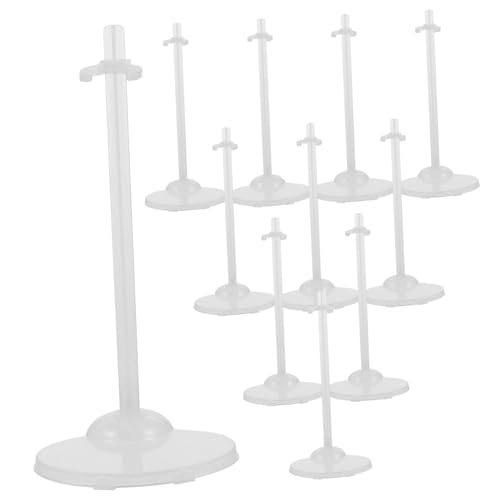 ZUNOXAZ 15 Stück Teiliges Puppenständer Transparent mit Breiter Basis Stabilem Doll Support für Display und Präsentation von Actionfiguren und Sammlerpuppen Glatten Oberflächen ZUNOXAZ 15 Stück Teiliges Puppenständer Transparent mit Breiter Basis Stabilem Doll Support für Display und Präsentation von Actionfiguren und Sammlerpuppen Glatten Oberflächen von ZUNOXAZ