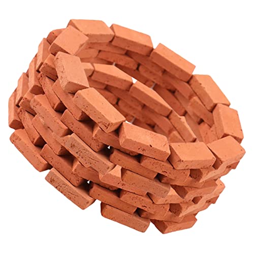 ZUNOXAZ 150Stücke Ziegelmodelle DIY Simulation Ziegelsteine für Landschaftszubehör und Puppenhaus Dekoration für Kreative und Modellbauprojekte Leicht und Tragbar ZUNOXAZ 150Stücke Ziegelmodelle DIY Simulation Ziegelsteine für Landschaftszubehör und Puppenhaus Dekoration für Kreative und Modellbauprojekte Leicht und Tragbar von ZUNOXAZ