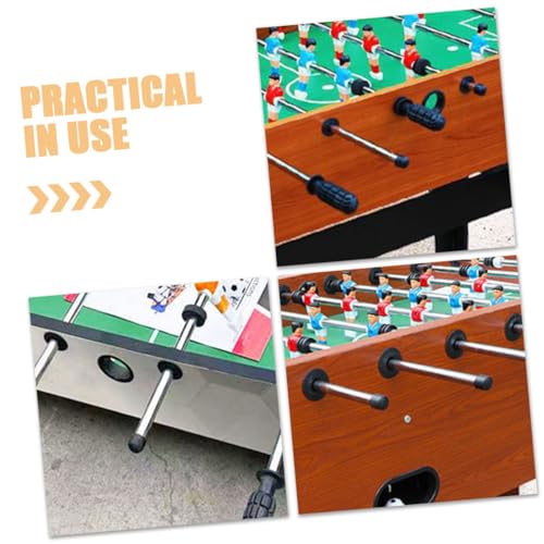 ZUNOXAZ 16 Stück Teiliges Foosball Endkappen aus Gummi Tischfußball Stangenabdeckungen Schutzkappen für Kickertisch Stangen Einfache Montage Verschleißfest und Sicher für Spieler von ZUNOXAZ