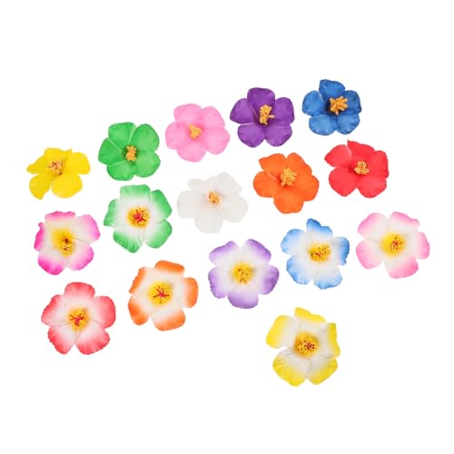ZUNOXAZ 17 Stück Teiliges Künstliches Hibiskusblumen Bunte Hawaii Blüten für DIY Haarclips und Partydekoration Vielseitige Boho Deko für Strand und Sommerfeste Langlebig und Wetterfest ZUNOXAZ 17 Stück Teiliges Künstliches Hibiskusblumen Bunte Hawaii Blüten für DIY Haarclips und Partydekoration Vielseitige Boho Deko für Strand und Sommerfeste Langlebig und Wetterfest von ZUNOXAZ