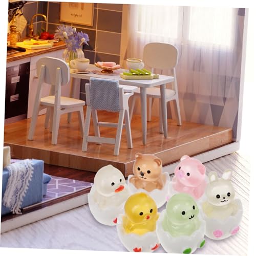 ZUNOXAZ 18 Stück Teiliges Leuchtende Mini Tierfiguren aus Widerstandsfähigem Harz Kleine Dekorative Tierstatuen mit Glow in The Dark Vielseitig für Innen und Außendekoration Geeignet ZUNOXAZ 18 Stück Teiliges Leuchtende Mini Tierfiguren aus Widerstandsfähigem Harz Kleine Dekorative Tierstatuen mit Glow in The Dark Vielseitig für Innen und Außendekoration Geeignet von ZUNOXAZ