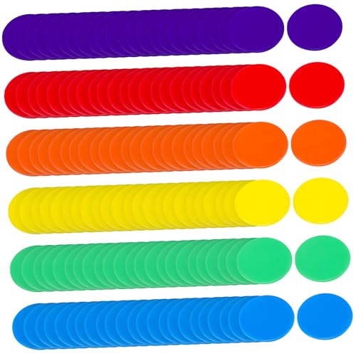ZUNOXAZ 180 Stück Bunte Bingo Zählchips aus Acryl Sicher und Langlebig Vielseitig Einsetzbar für Mathe Lernen Brettspiele und Partyspiele als Partyzubehör und Spielzubehör für Gruppen ZUNOXAZ 180 Stück Bunte Bingo Zählchips aus Acryl Sicher und Langlebig Vielseitig Einsetzbar für Mathe Lernen Brettspiele und Partyspiele als Partyzubehör und Spielzubehör für Gruppen von ZUNOXAZ