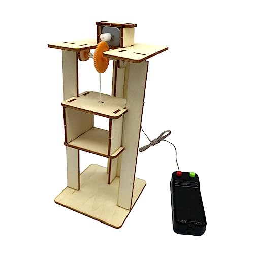ZUNOXAZ 1Satz DIY Holzaufzug Kreatives Lernspielzeug für Einfach zu Montieren Fördert die Praktische Fähigkeit für Jungen und Jahren ZUNOXAZ 1Satz DIY Holzaufzug Kreatives Lernspielzeug für Einfach zu Montieren Fördert die Praktische Fähigkeit für Jungen und Jahren von ZUNOXAZ