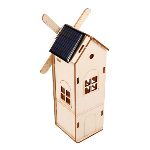 ZUNOXAZ 1Satz DIY Solar Windmühlen Bausatz für Unvollendetes Holzspielzeug zum Basteln und Experimentieren Einfach zu Montierendes für Kreative Lernprojekte und Dekoration ohne Batterie ZUNOXAZ 1Satz DIY Solar Windmühlen Bausatz für Unvollendetes Holzspielzeug zum Basteln und Experimentieren Einfach zu Montierendes für Kreative Lernprojekte und Dekoration ohne Batterie von ZUNOXAZ