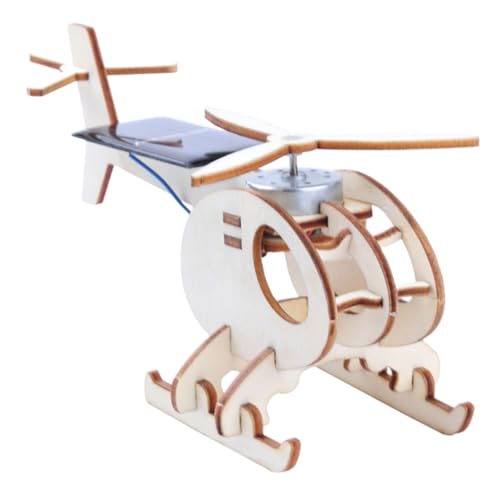 ZUNOXAZ 1Satz DIY Solarhubschrauber Modellspielzeug für Bastelset aus für Jungen und Kreatives Projekt Wissenschaft und Bastelfähigkeiten ZUNOXAZ 1Satz DIY Solarhubschrauber Modellspielzeug für Bastelset aus für Jungen und Kreatives Projekt Wissenschaft und Bastelfähigkeiten von ZUNOXAZ