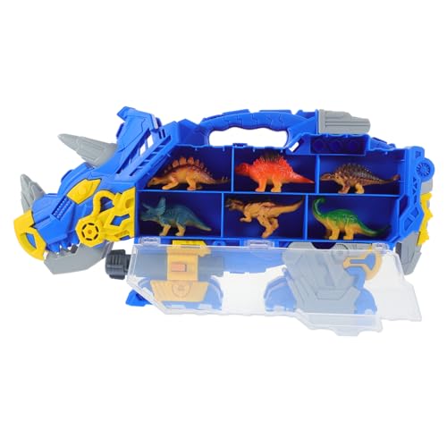 ZUNOXAZ 1Satz Dinosaurier für Kreatives Triceratops Kampfwagen Modell mit Aufbewahrungsbox Interaktives für Jungen und für Geburtstage und Feiertage ZUNOXAZ 1Satz Dinosaurier für Kreatives Triceratops Kampfwagen Modell mit Aufbewahrungsbox Interaktives für Jungen und für Geburtstage und Feiertage von ZUNOXAZ