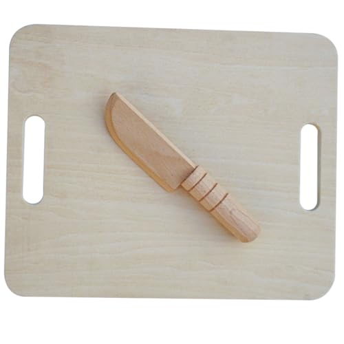 ZUNOXAZ 1Satz Holz Schneidebrett Spielzeugset für Sicherer Gemüse Cutter mit Abgerundeten Kanten für Rollenspiele und Kreative Kochabenteuer Montessori Küchenutensilien Teilig ZUNOXAZ 1Satz Holz Schneidebrett Spielzeugset für Sicherer Gemüse Cutter mit Abgerundeten Kanten für Rollenspiele und Kreative Kochabenteuer Montessori Küchenutensilien Teilig von ZUNOXAZ