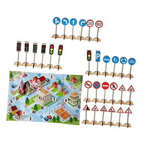 ZUNOXAZ 1Satz Holz Verkehrszeichen Pädagogisches Modell Straßenschild für Fördert Kreativität und Verkehrswissen für Rollenspiele und Gruppenaktivitäten ZUNOXAZ 1Satz Holz Verkehrszeichen Pädagogisches Modell Straßenschild für Fördert Kreativität und Verkehrswissen für Rollenspiele und Gruppenaktivitäten von ZUNOXAZ