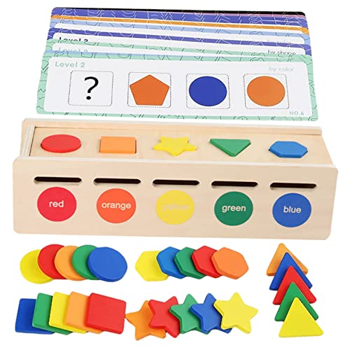 ZUNOXAZ 1Satz Kognitive Holzspielzeug für Formsortierspielzeug zur Frühen Bildung Fördert Feinmotorik und Konzentration für Kleinkinder Jahren ZUNOXAZ 1Satz Kognitive Holzspielzeug für Formsortierspielzeug zur Frühen Bildung Fördert Feinmotorik und Konzentration für Kleinkinder Jahren von ZUNOXAZ