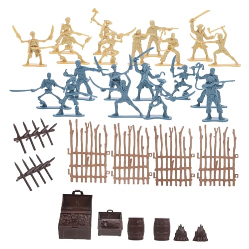 ZUNOXAZ 1Satz Piraten Soldatenspielzeugset für Teiliges Set mit Mini Piratenfiguren und Zubehör für Halloween Cosplay und Kreative Rollenspiele aus Stabilem Kunststoff Gefertigt ZUNOXAZ 1Satz Piraten Soldatenspielzeugset für Teiliges Set mit Mini Piratenfiguren und Zubehör für Halloween Cosplay und Kreative Rollenspiele aus Stabilem Kunststoff Gefertigt von ZUNOXAZ