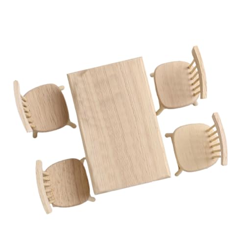 ZUNOXAZ 1Satz Puppenhaus und Stuhl aus Beige für Puppendekoration und Kreative DIY Projekte Perfektes Zubehör für Enthusiasten ZUNOXAZ 1Satz Puppenhaus und Stuhl aus Beige für Puppendekoration und Kreative DIY Projekte Perfektes Zubehör für Enthusiasten von ZUNOXAZ