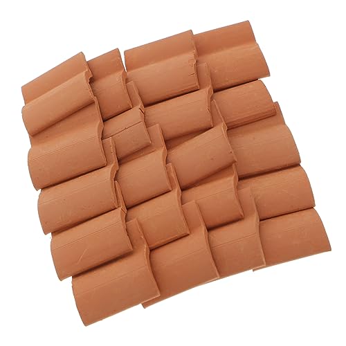 ZUNOXAZ 1Satz Sandtisch Landschaftszubehör für DIY Miniaturgärten Hochwertiges Tontmaterial für Feegarten und Kreative Szenen Ziegelsteine von ZUNOXAZ