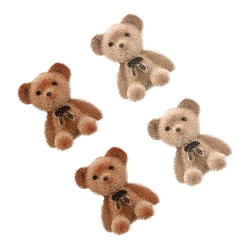 ZUNOXAZ 1Satz Teiliges Flocking Bär Puppen Zubehör für DIY Taschen Dekoration Mini Bärspielzeug Sortierten Farben Ergänzung für Kreative Projekte und ZUNOXAZ 1Satz Teiliges Flocking Bär Puppen Zubehör für DIY Taschen Dekoration Mini Bärspielzeug Sortierten Farben Ergänzung für Kreative Projekte und von ZUNOXAZ