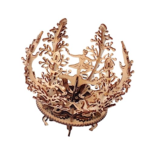 ZUNOXAZ 1Stück DIY Holzpuzzle Blumenmodell für Kreative Bastelprojekte Dekoratives Puzzle für Erwachsene Mechanische Gestaltung für Wohnzimmer oder Esstisch ZUNOXAZ 1Stück DIY Holzpuzzle Blumenmodell für Kreative Bastelprojekte Dekoratives Puzzle für Erwachsene Mechanische Gestaltung für Wohnzimmer oder Esstisch von ZUNOXAZ