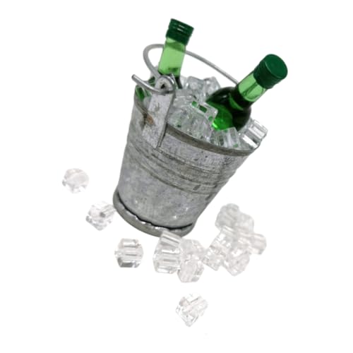 ZUNOXAZ 1satz Miniatur Eisenbehälter Für Mini Bar Mit Flaschen Eiswürfeln Und Dekoration Für Puppenhäuser Hochwertige Bar Zubehör Für Sammler Und Liebhaber Von Miniaturen ZUNOXAZ 1satz Miniatur Eisenbehälter Für Mini Bar Mit Flaschen Eiswürfeln Und Dekoration Für Puppenhäuser Hochwertige Bar Zubehör Für Sammler Und Liebhaber Von Miniaturen von ZUNOXAZ