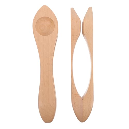 ZUNOXAZ 2 STÜCK Holz Musiklöffel Percussion Instrumente Leichtes Folk Schlagzeug Kindergarten Musikspielzeug Sicheres Design Holzfarben ZUNOXAZ 2 STÜCK Holz Musiklöffel Percussion Instrumente Leichtes Folk Schlagzeug Kindergarten Musikspielzeug Sicheres Design Holzfarben von ZUNOXAZ