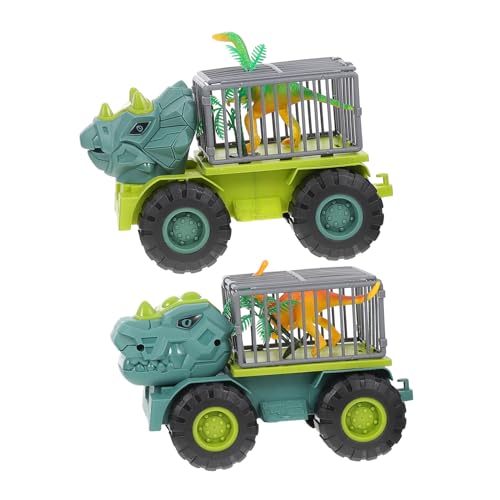 ZUNOXAZ 2 Sätze Dinosaurier Transportfahrzeug Set Teiliges Engineering für Interaktives Drückspielzeug und Praktischen Fähigkeiten Farben Zufällig für Geburtstagsgeschenke Zufällige Farbe ZUNOXAZ 2 Sätze Dinosaurier Transportfahrzeug Set Teiliges Engineering für Interaktives Drückspielzeug und Praktischen Fähigkeiten Farben Zufällig für Geburtstagsgeschenke Zufällige Farbe von ZUNOXAZ