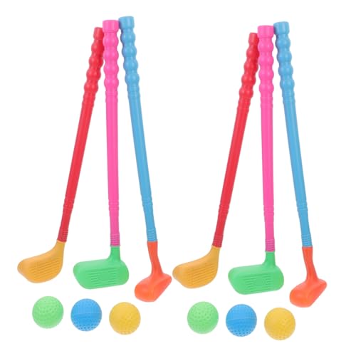 ZUNOXAZ 2 Sätze Golfspielzeug mit Kunststoff Golfschlägern und Bällen Buntes Minigolf Set für Fördert Bewegung und Spaß im Freien für Jungen und Mädchen Zufällige Farbe Zufällige Farbe ZUNOXAZ 2 Sätze Golfspielzeug mit Kunststoff Golfschlägern und Bällen Buntes Minigolf Set für Fördert Bewegung und Spaß im Freien für Jungen und Mädchen Zufällige Farbe Zufällige Farbe von ZUNOXAZ