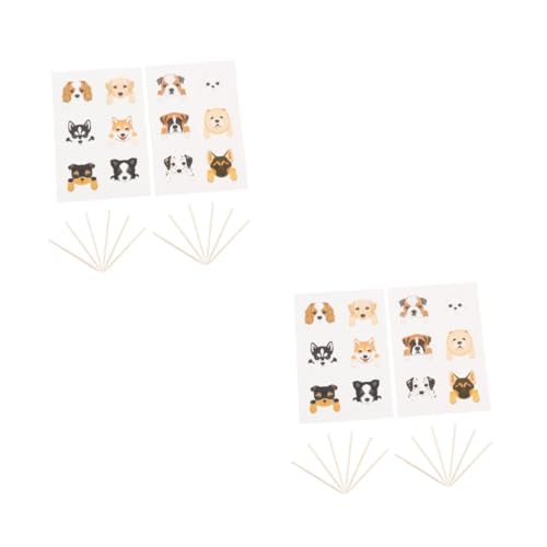 ZUNOXAZ 2 Sätze Hund Geburtstagstorte Deko Set Teiliges Hunde Themen Cake Topper Für Haustiergeburtstagsfeiern Einfache Anwendung Mit Zahnstochern Und Kleber Für Partys Und 36 Stücke * 2 ZUNOXAZ 2 Sätze Hund Geburtstagstorte Deko Set Teiliges Hunde Themen Cake Topper Für Haustiergeburtstagsfeiern Einfache Anwendung Mit Zahnstochern Und Kleber Für Partys Und 36 Stücke * 2 von ZUNOXAZ