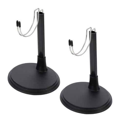ZUNOXAZ 2 Sätze Puppenständer Schwarze Doll Display Racks Praktische Leichte Puppenhalter Für Sammlung Dekoration Für Sammler ZUNOXAZ 2 Sätze Puppenständer Schwarze Doll Display Racks Praktische Leichte Puppenhalter Für Sammlung Dekoration Für Sammler von ZUNOXAZ