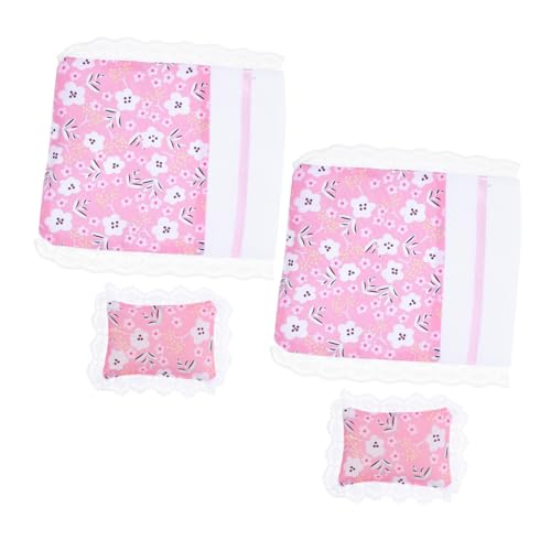 ZUNOXAZ 2 Satz Miniaturbettwäsche Set mit Etagenbett Kissen und Decke Platzsparendes Puppenhaus Schlafzimmer Zubehör Realistische Details Kompatibel für Verschiedene Puppenhausstile ZUNOXAZ 2 Satz Miniaturbettwäsche Set mit Etagenbett Kissen und Decke Platzsparendes Puppenhaus Schlafzimmer Zubehör Realistische Details Kompatibel für Verschiedene Puppenhausstile von ZUNOXAZ