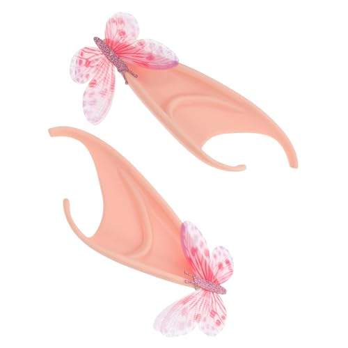 ZUNOXAZ 2 Stück Cosplay Ohren Lifelike Halloween Ohren für Erwachsene für Karneval Kostümpartys und Bühnenaufführungen Gefertigt Große Elfenohren für Einen Einzigartigen Look von ZUNOXAZ