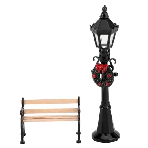 ZUNOXAZ 2 Stück Dekor Langlebiges Miniaturmöbel für Puppenhaus Szenen Detaillierte Handwerkskunst für DIY Landschaften und Miniaturzimmer von ZUNOXAZ