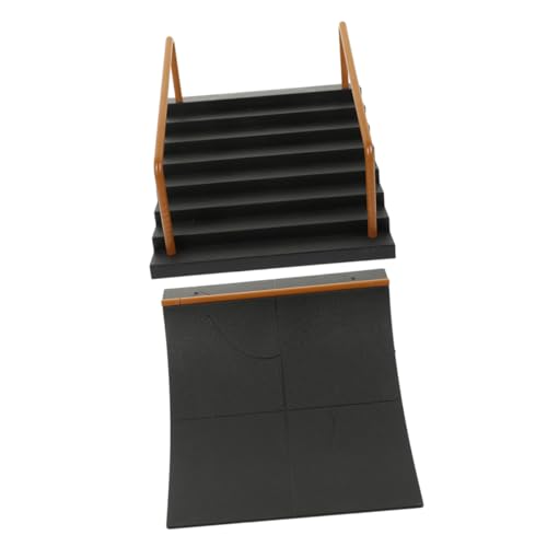ZUNOXAZ 2 Stück Finger Skateboard Ramp Teiliges Fingerboard Skatepark Zubehör Kreative Spielflächen für Jungen Mädchen Fingerbewegungskoordination Verbessern ZUNOXAZ 2 Stück Finger Skateboard Ramp Teiliges Fingerboard Skatepark Zubehör Kreative Spielflächen für Jungen Mädchen Fingerbewegungskoordination Verbessern von ZUNOXAZ
