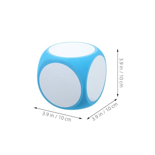 ZUNOXAZ 2 Stück Große Wiederbeschreibbare Schaumstoffwürfel Abwischbare Interaktive DIY Würfel für Kindergarten Vorschule und Grundschule Fördert Kreativität und Gruppenaktivitäten ZUNOXAZ 2 Stück Große Wiederbeschreibbare Schaumstoffwürfel Abwischbare Interaktive DIY Würfel für Kindergarten Vorschule und Grundschule Fördert Kreativität und Gruppenaktivitäten von ZUNOXAZ