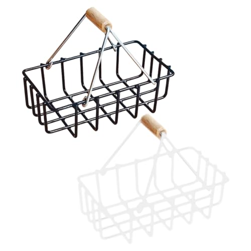 ZUNOXAZ 2 Stück Kleines Korbmodell Weiden Körbe Gewebte Miniaturkorb Mini-Aufbewahrungskorb-Modell Mini -Hausdekoration Mini House Decor dekoratives Miniatur-Korbmodell Legierung ZUNOXAZ 2 Stück Kleines Korbmodell Weiden Körbe Gewebte Miniaturkorb Mini-Aufbewahrungskorb-Modell Mini -Hausdekoration Mini House Decor dekoratives Miniatur-Korbmodell Legierung von ZUNOXAZ