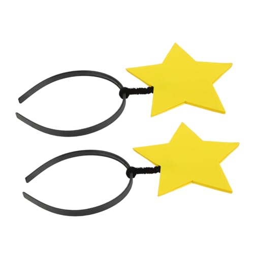 ZUNOXAZ 2 Stück Lustiges Stern haarband Superleichtes Schwamm stirnband für Party Bühnenauftritt Halloween Weihnachten Modisches Kostümzubehör für Mädchen und Jungen ZUNOXAZ 2 Stück Lustiges Stern haarband Superleichtes Schwamm stirnband für Party Bühnenauftritt Halloween Weihnachten Modisches Kostümzubehör für Mädchen und Jungen von ZUNOXAZ