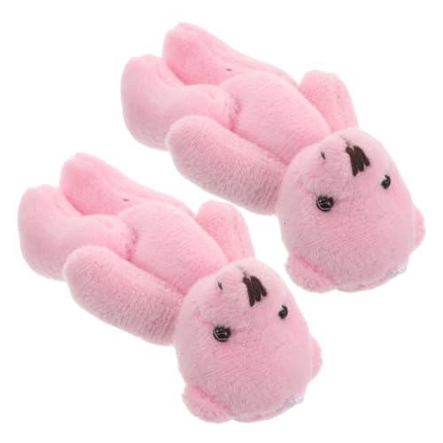 ZUNOXAZ 2 Stück Mini Plüsch Bären für Puppenhaus Realistische Mini Stofftiere für Sammler Große Rosa Bären für DIY Projekte und Dekoration ZUNOXAZ 2 Stück Mini Plüsch Bären für Puppenhaus Realistische Mini Stofftiere für Sammler Große Rosa Bären für DIY Projekte und Dekoration von ZUNOXAZ